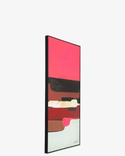 Abstract shapes pink galleri Galleri