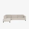 Amalfi hjørnesofa m/open end Beige