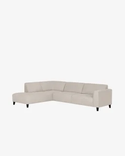 Amalfi hjørnesofa m/open end Beige