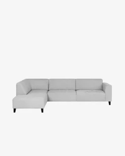 Amalfi hjørnesofa m/open end Beige