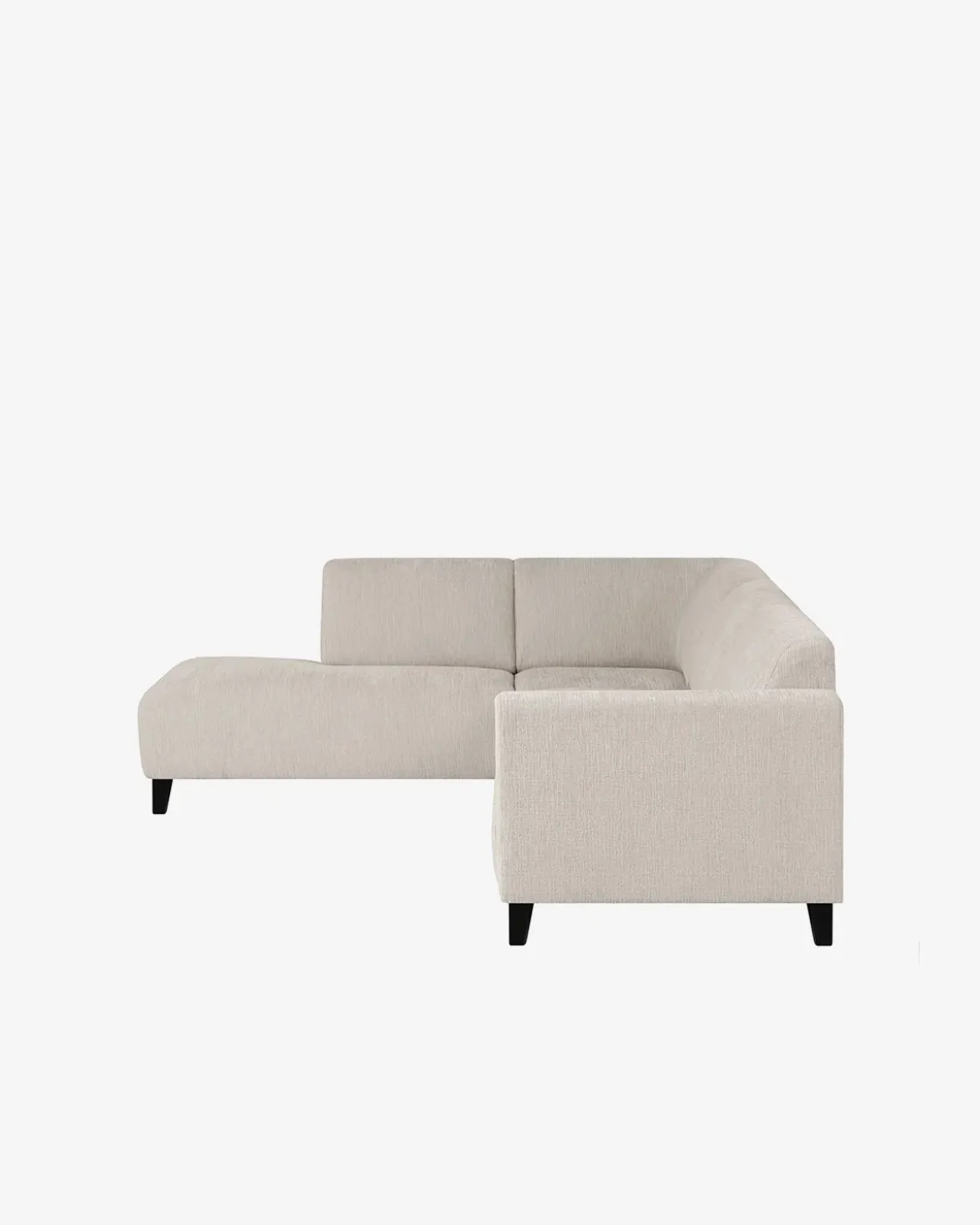 Amalfi hjørnesofa m/open end Beige
