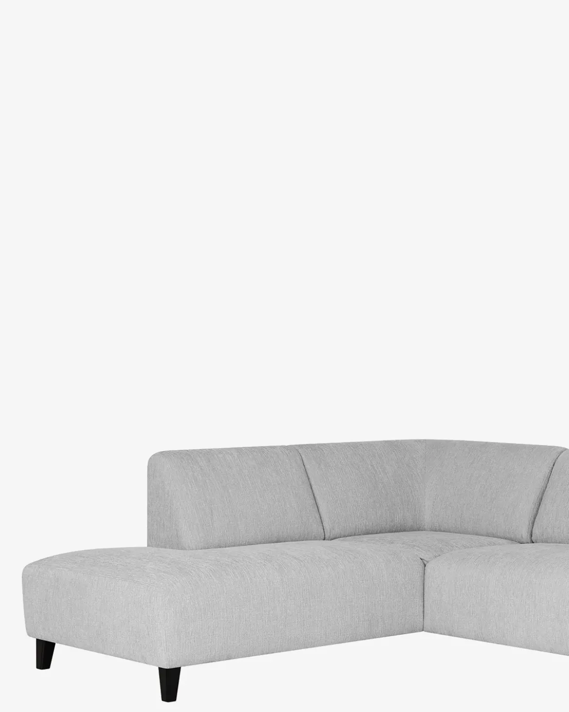 Amalfi hjørnesofa m/open end Beige