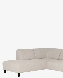 Amalfi hjørnesofa m/open end Beige