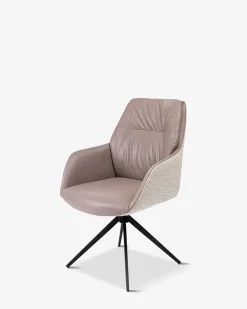 Amira spisebordsstol Grå/beige