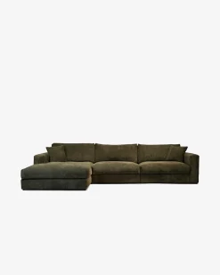 Andretta byggesofa Mørkegrøn