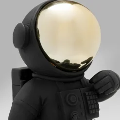 Astronaut m. guld visir Pynt