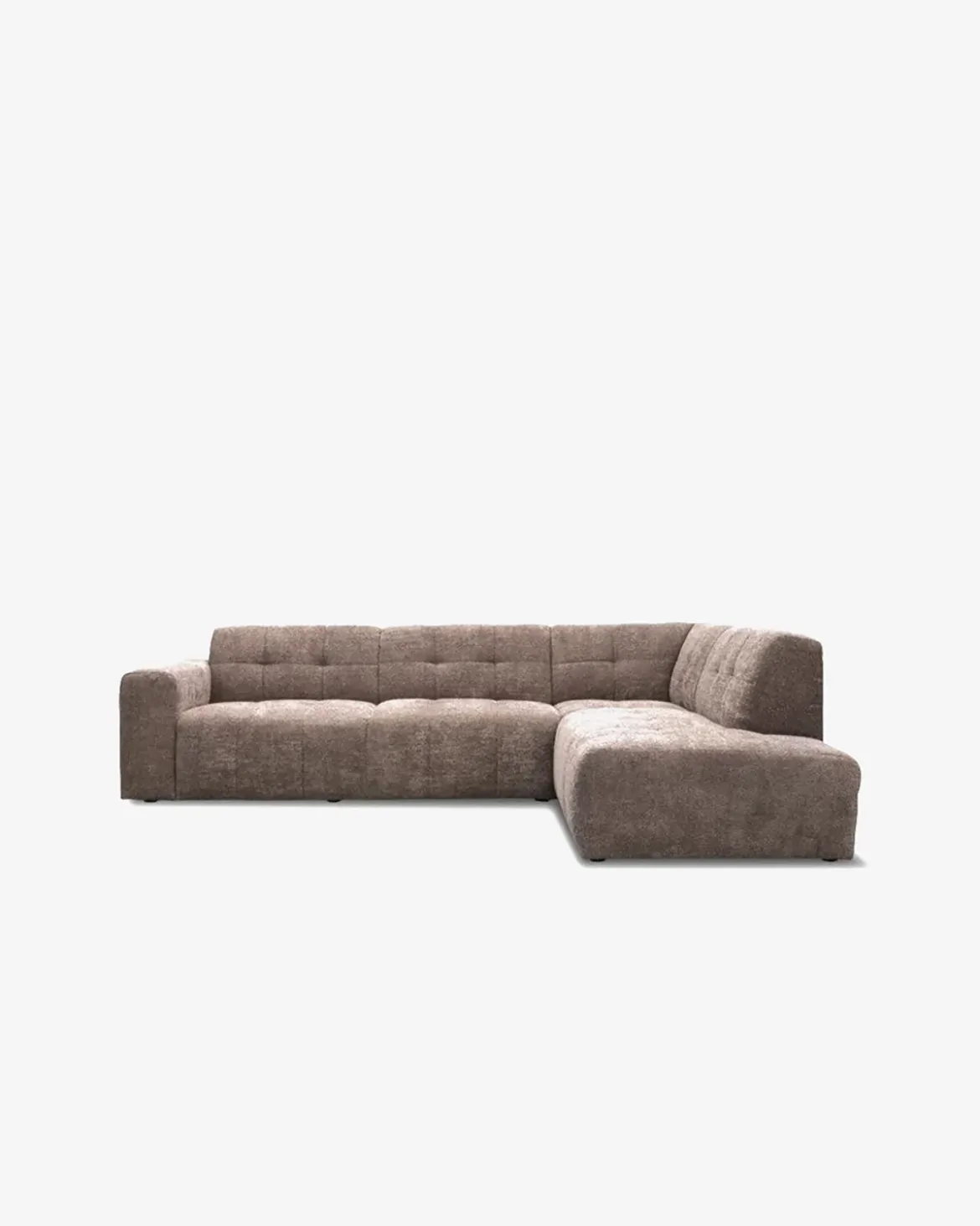 Aviano hjørnesofa m/open end Taupe