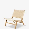 Bali loungestol Natur flet