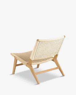 Bali loungestol Natur flet