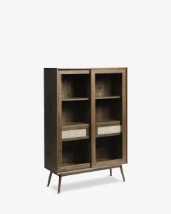 Barrali vitrine Smoked eg finer