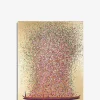 Båd med blomster Guld 160x120cm