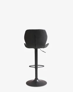 Bola barstol Sort vintage look