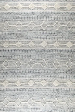 Borneo kelim tæppe 160 x 230 cm. Tæppe