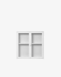 Brisbane vitrine/overskab Hvid
