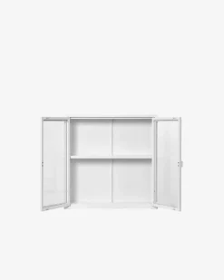 Brisbane vitrine/overskab Hvid