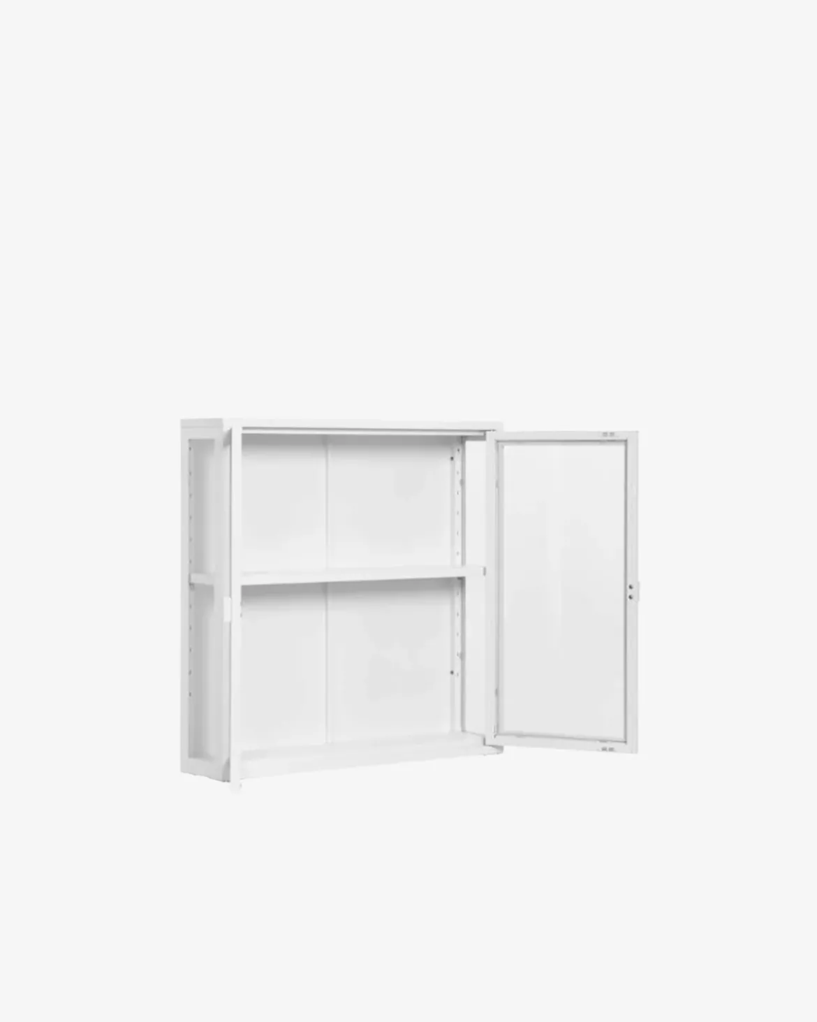 Brisbane vitrine/overskab Hvid
