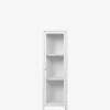 Brisbane vitrine slim Hvid
