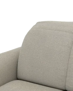 Bullet hjørnesofa med rundt hjørne Højrevendt med pufafslutning