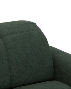 Bullet hjørnesofa med rundt hjørne Venstrevendt med pufafslutning