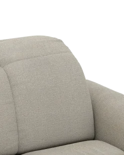 Bullet hjørnesofa med rundt hjørne Venstrevendt med pufafslutning
