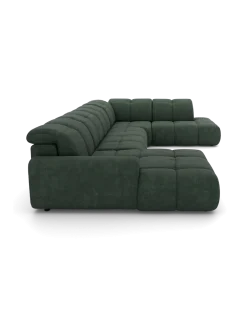 Bullet U-sofa Højrevendt med chaiselong og open end