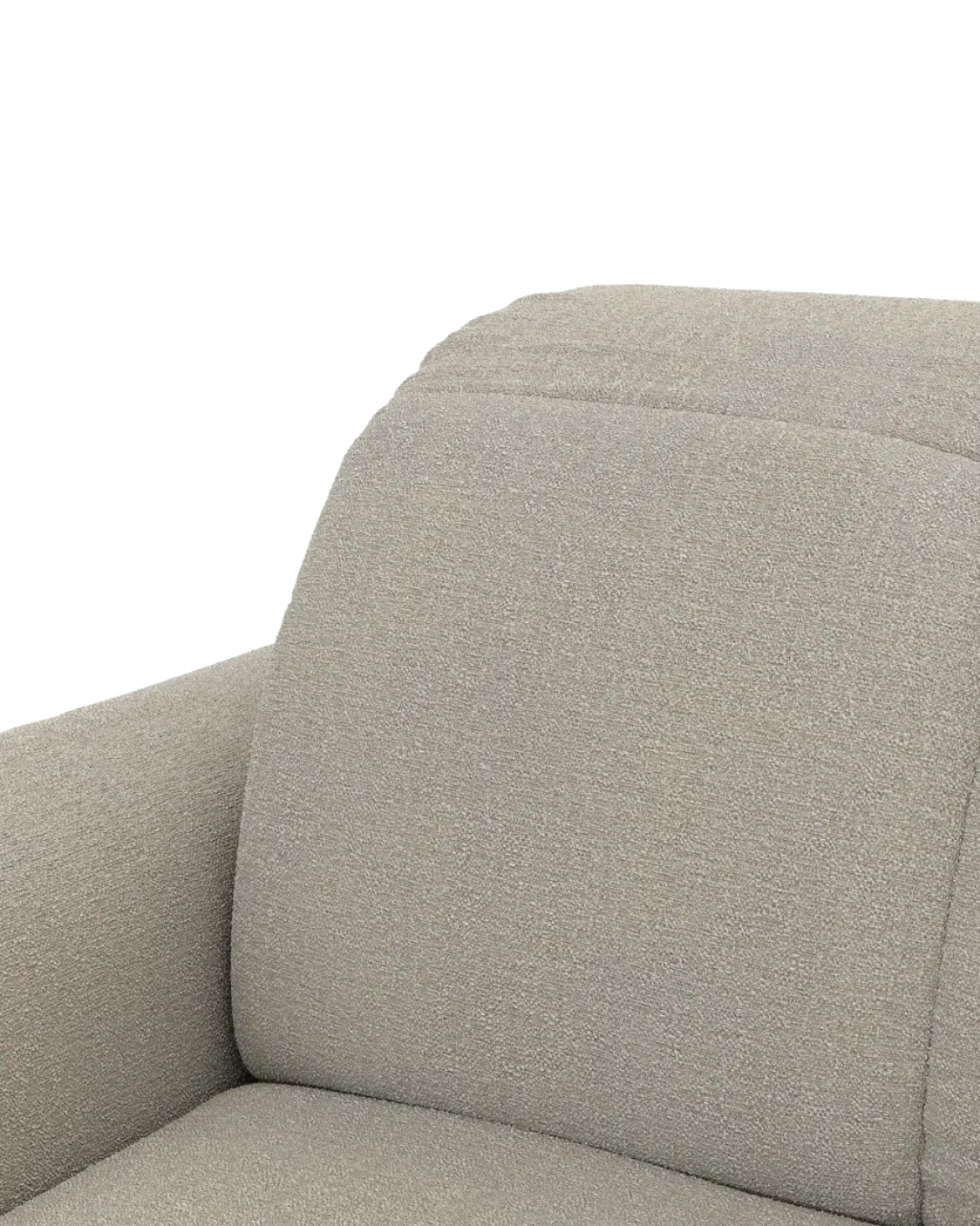 Bullet U-sofa Højrevendt med chaiselong og open end