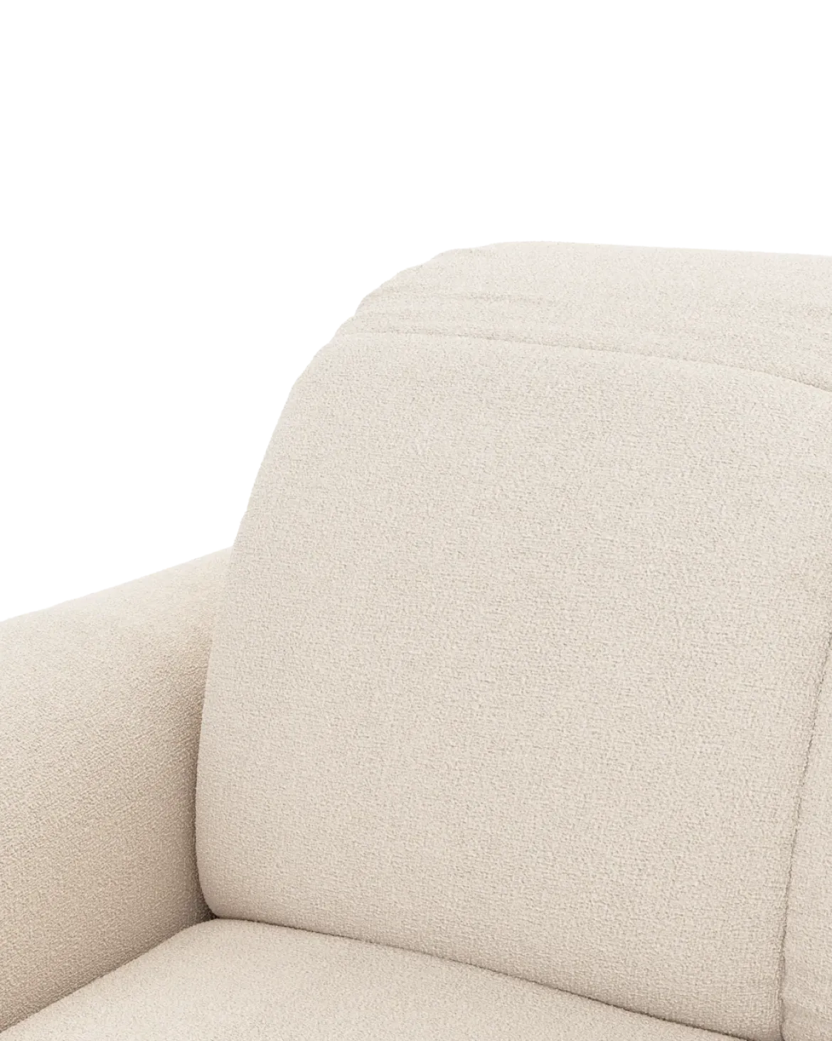 Bullet U-sofa Højrevendt med chaiselong og open end
