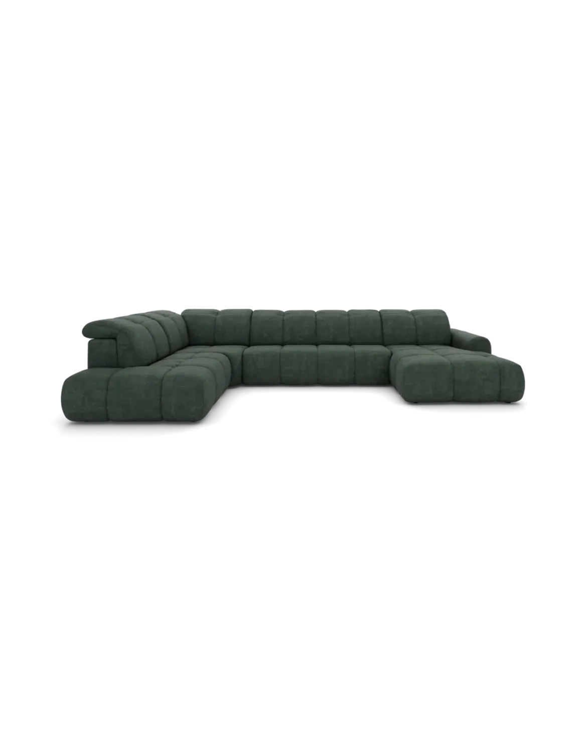 Bullet U-sofa Venstrevendt med chaiselong og open end