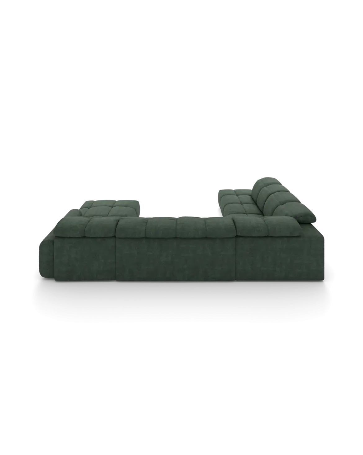 Bullet U-sofa Venstrevendt med chaiselong og open end