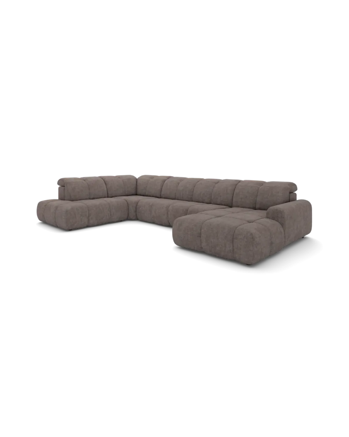Bullet U-sofa Venstrevendt med chaiselong og open end