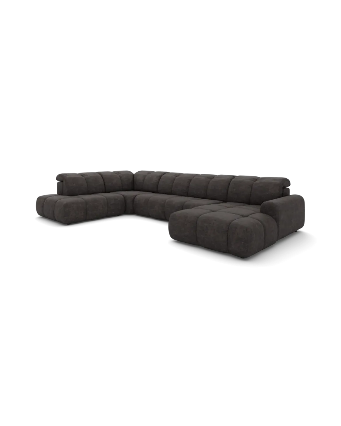Bullet U-sofa Venstrevendt med chaiselong og open end