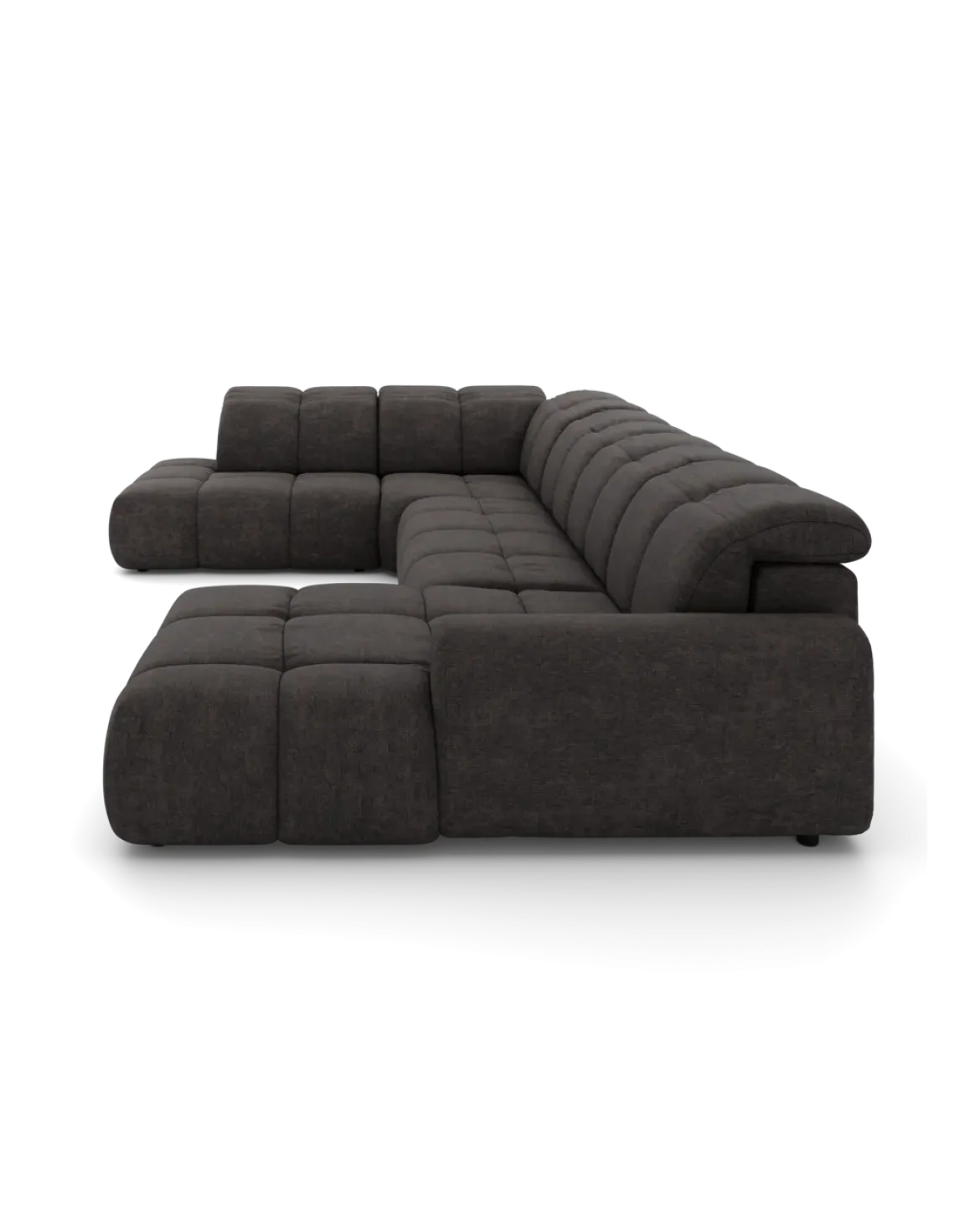 Bullet U-sofa Venstrevendt med chaiselong og open end