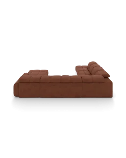Bullet U-sofa Venstrevendt med chaiselong og open end
