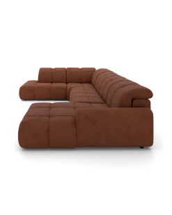 Bullet U-sofa Venstrevendt med chaiselong og open end