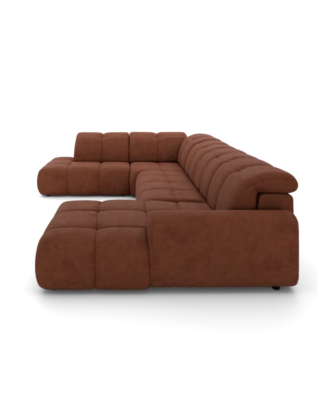 Bullet U-sofa Venstrevendt med chaiselong og open end