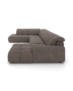 Bullet U-sofa Venstrevendt med chaiselong og open end
