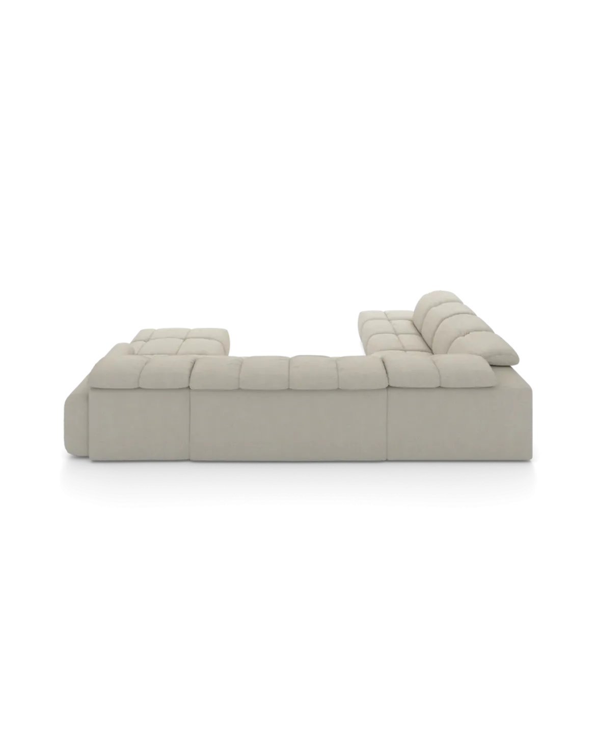 Bullet U-sofa Venstrevendt med chaiselong og open end