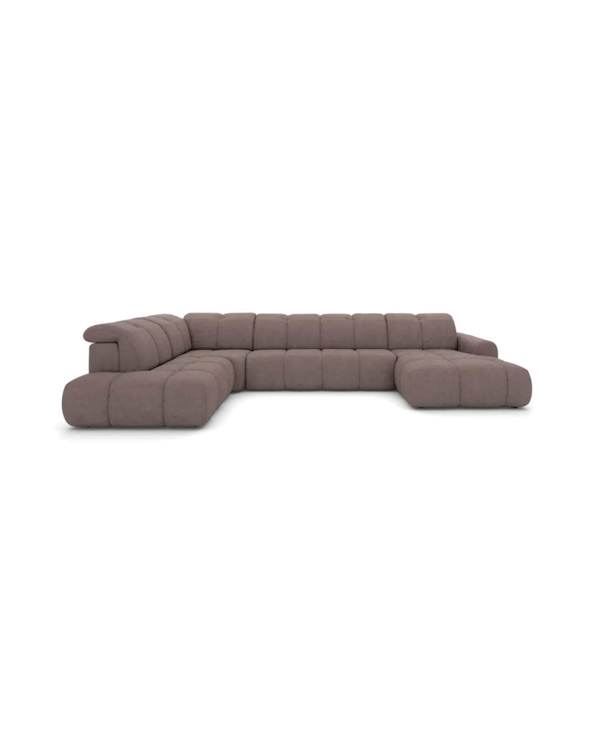 Bullet U-sofa Venstrevendt med chaiselong og open end