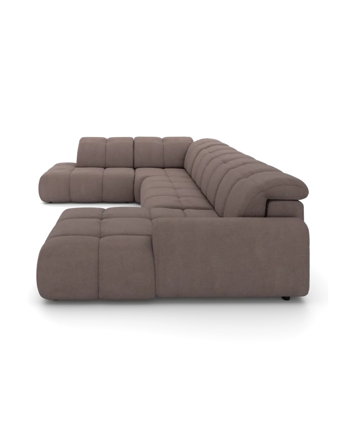 Bullet U-sofa Venstrevendt med chaiselong og open end