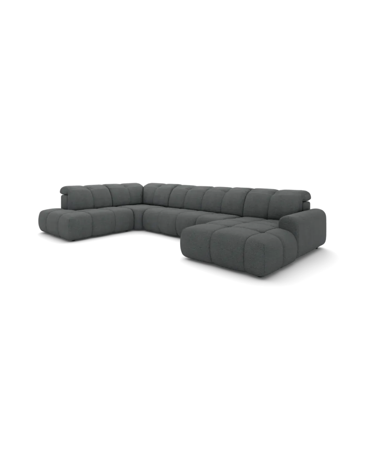 Bullet U-sofa Venstrevendt med chaiselong og open end