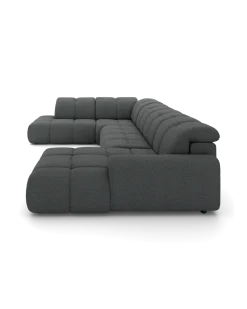 Bullet U-sofa Venstrevendt med chaiselong og open end