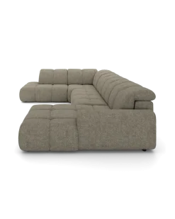 Bullet U-sofa Venstrevendt med chaiselong og open end