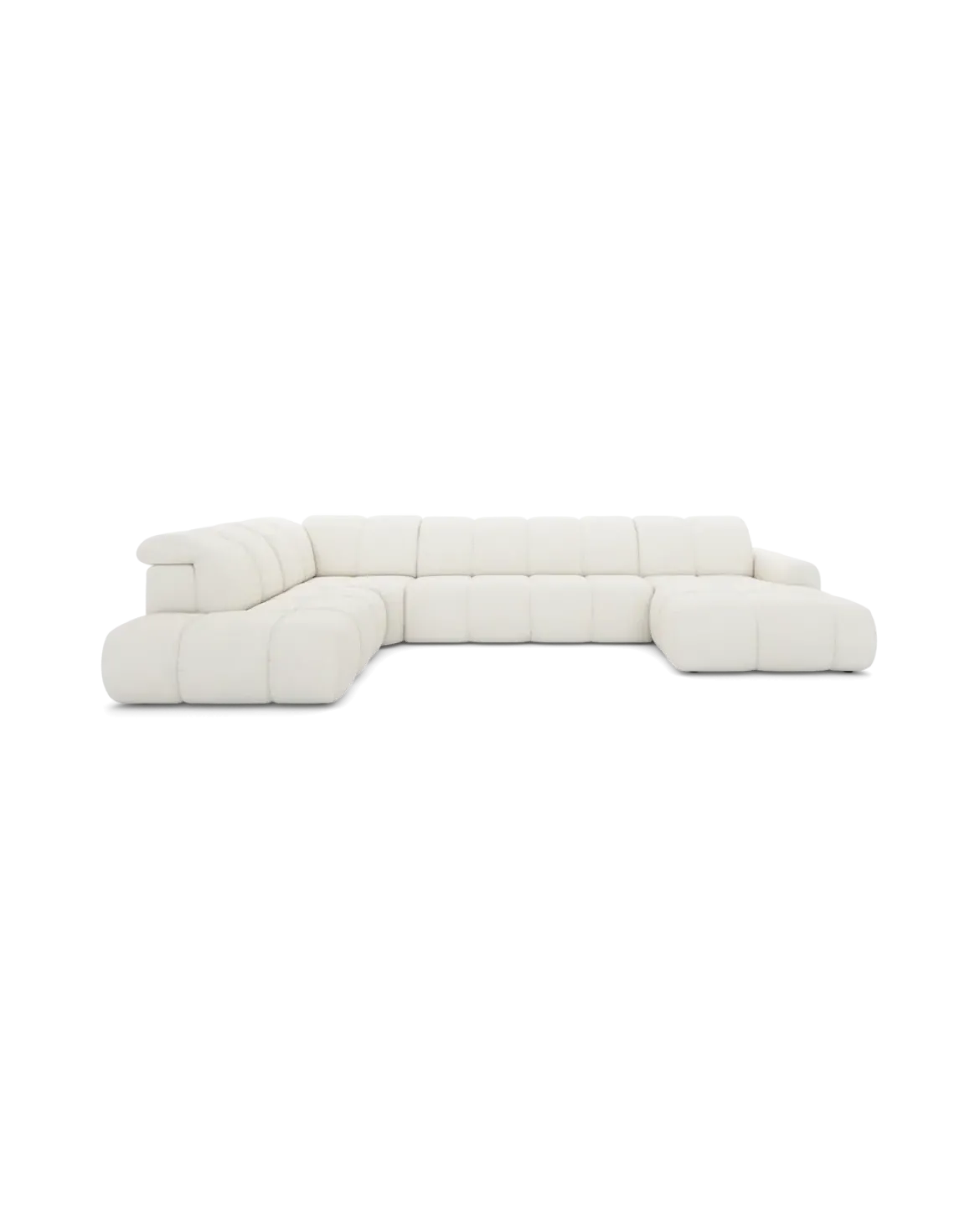 Bullet U-sofa Venstrevendt med chaiselong og open end