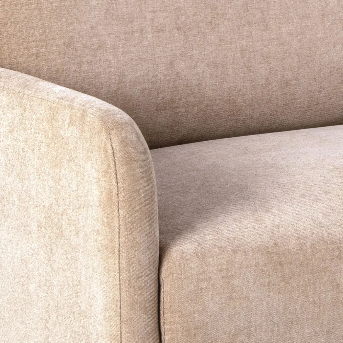 Calma sofa m/chaiselong Beige