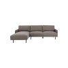 Calma sofa m/chaiselong Taupe