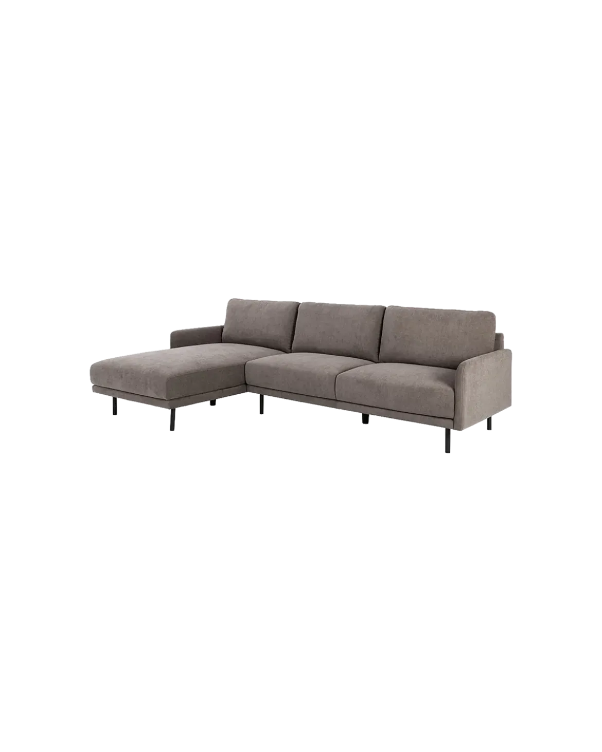 Calma sofa m/chaiselong Taupe