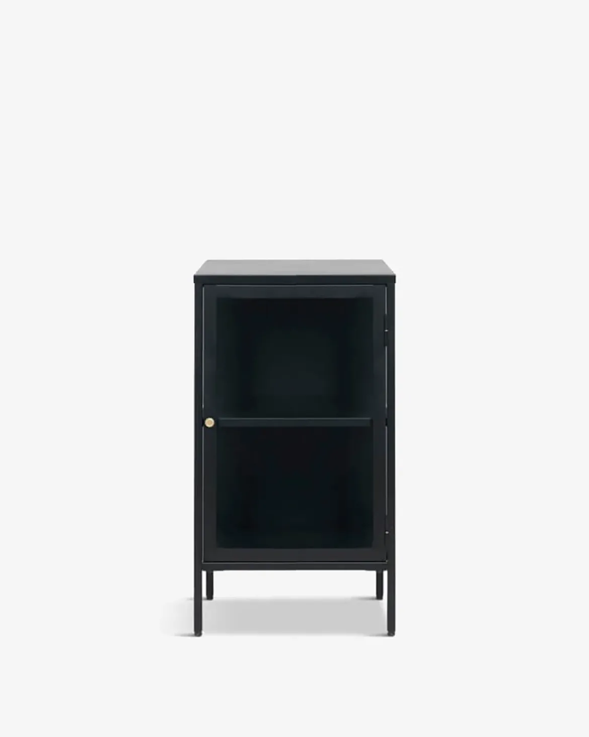 Carmel skænk/sengebord Sort metal