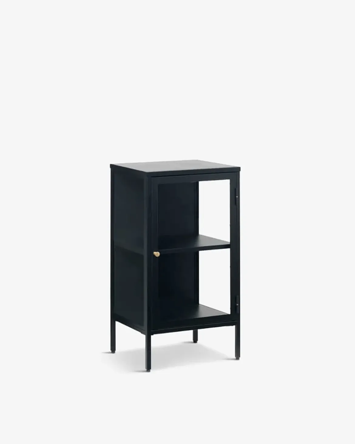 Carmel skænk/sengebord Sort metal