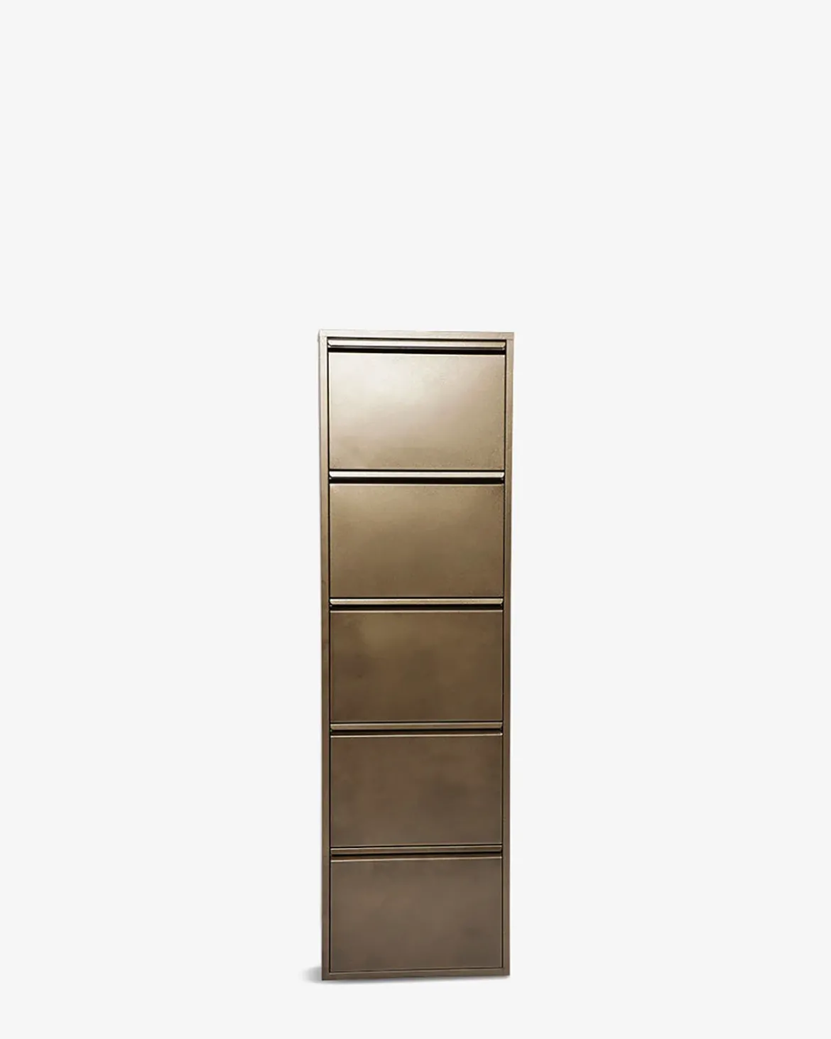 Caruso skoskab 5 låger Bronze