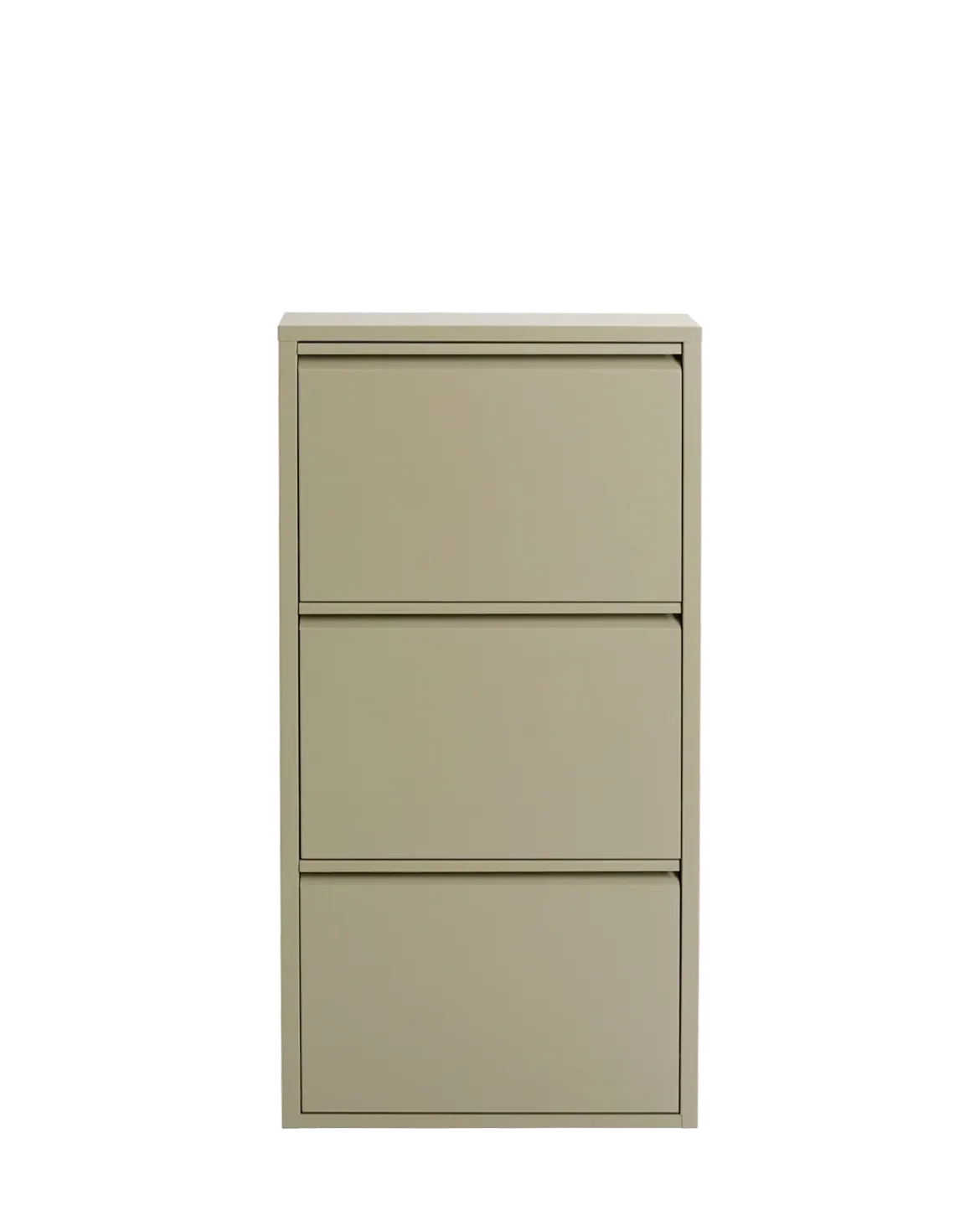 Caruso skoskab 3 låger Khaki